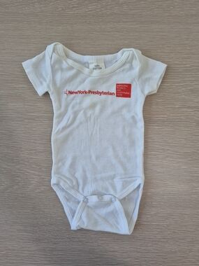 White Baby One-Piece Bodysuit